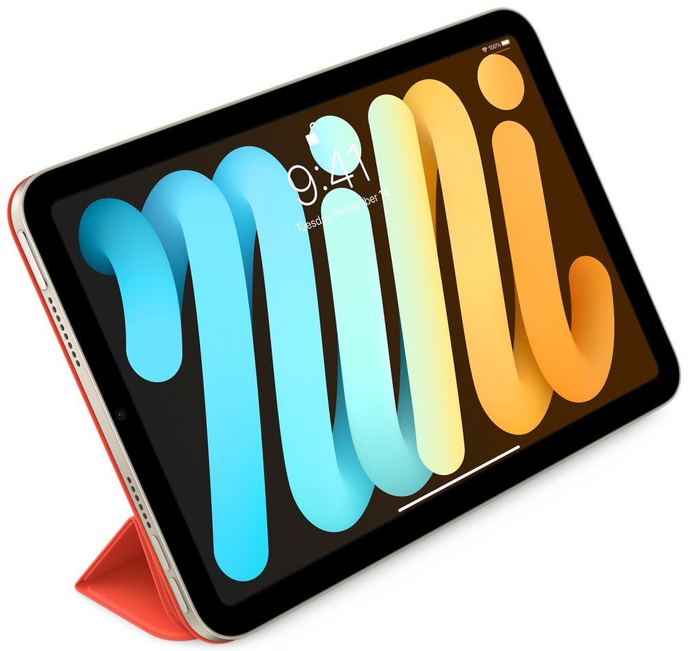 Apple Smart Folio for iPad mini (6th generation) - Electric Orange