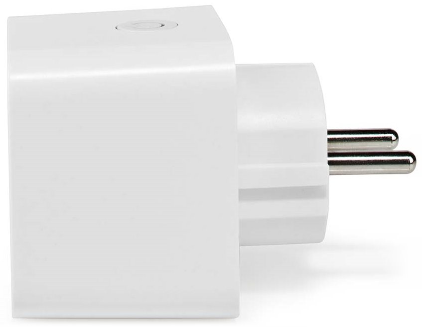NEDIS Wi-Fi chytrá zásuvka/ měřič výkonu/ 16A/ francouzský typ E/ Android/ iOS/ Nedis® SmartLife/ bílá