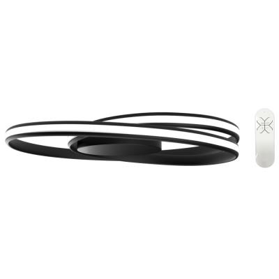 IMMAX NEO ROUND SMART stropní svítidlo D70cm 35W černé Zigbee 3.0, TUYA