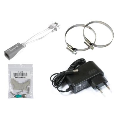 MikroTik RouterBOARD LHG LTE18 kit, 3/4G (LTE) modem, 17dBi, SIM slot, Gbit LAN, L3