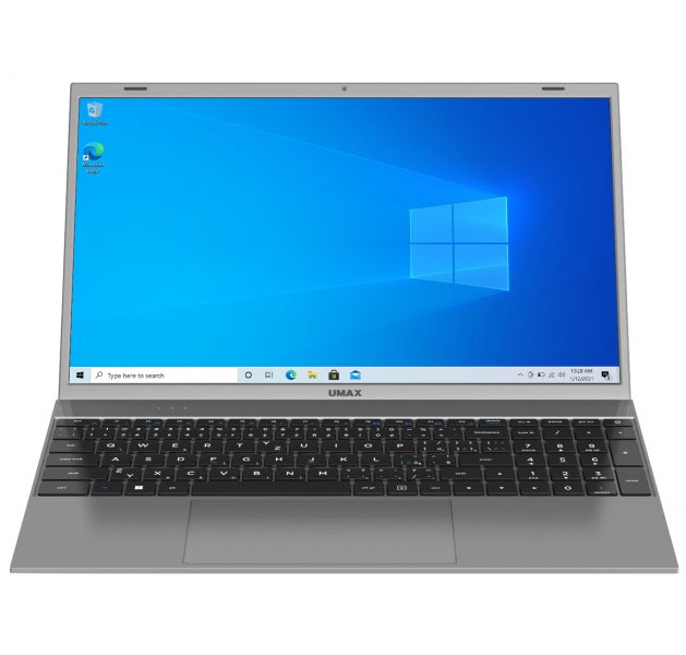 UMAX notebook VisionBook N15R Pro/ 15,6" IPS/ 1920x1080/ N4120/ 4GB/ 128GB SSD/ mini HDMI/ 2x USB 3.0/ W10 Pro/ šedý