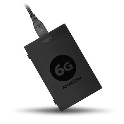 AXAGON pouzdro na 2,5" disk / ADSA-1S6 / USB 3.0 / SATA 6G / 0,1m