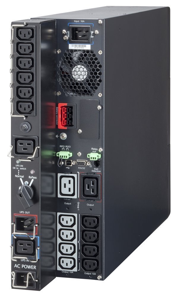 EATON UPS 1/1fáze, 9PX 3000i RT3U HotSwap FR