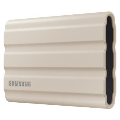 SAMSUNG Portable SSD T7 Shield 2TB / USB 3.2 Gen 2 / USB-C / Externí / Béžový