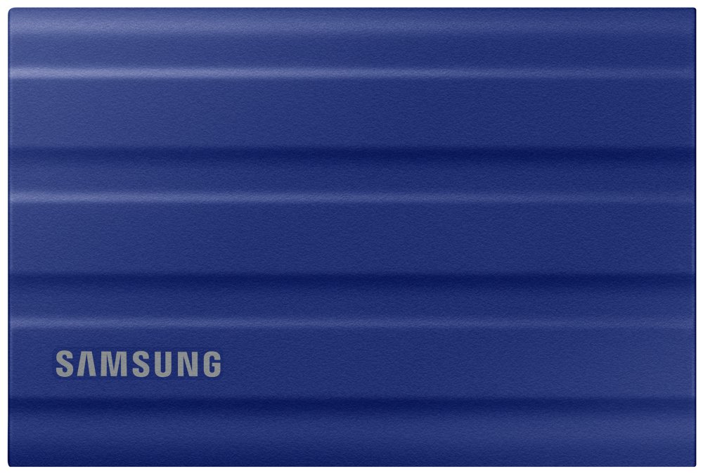SAMSUNG Portable SSD T7 Shield 1TB / USB 3.2 Gen 2 / USB-C / Externí / Modrý