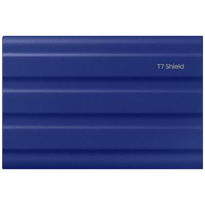 SAMSUNG Portable SSD T7 Shield 2TB / USB 3.2 Gen 2 / USB-C / Externí / Modrý