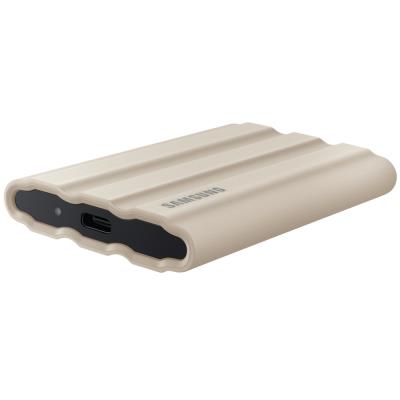 SAMSUNG Portable SSD T7 Shield 1TB / USB 3.2 Gen 2 / USB-C / Externí / Béžový