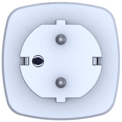 EZVIZ chytrá zásuvka T30-10B Statistics/ Wi-Fi/ EU/ výkon 2300 W/ Google Assistant/ Amazon Alexa/ bílá