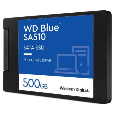 WD SSD BLUE SA510 500GB / WDS500G3B0A / SATA III / Interní 2,5" / 7mm