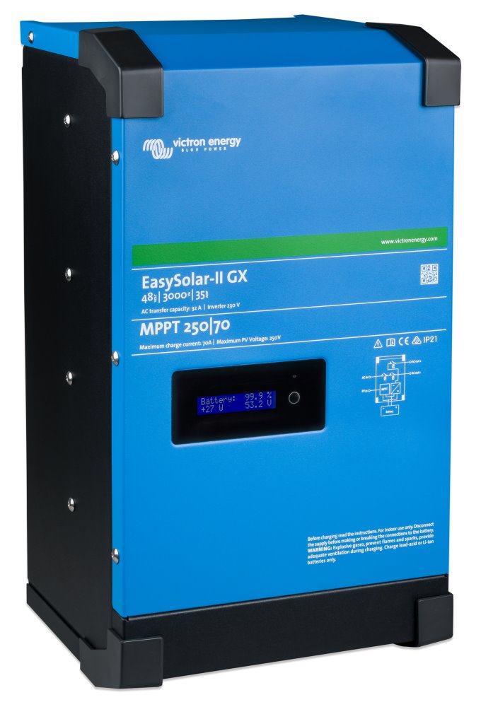 Victron EasySolar-II 48/3000/35-32 MPPT 250/70 GX Hybridní solární jednotka