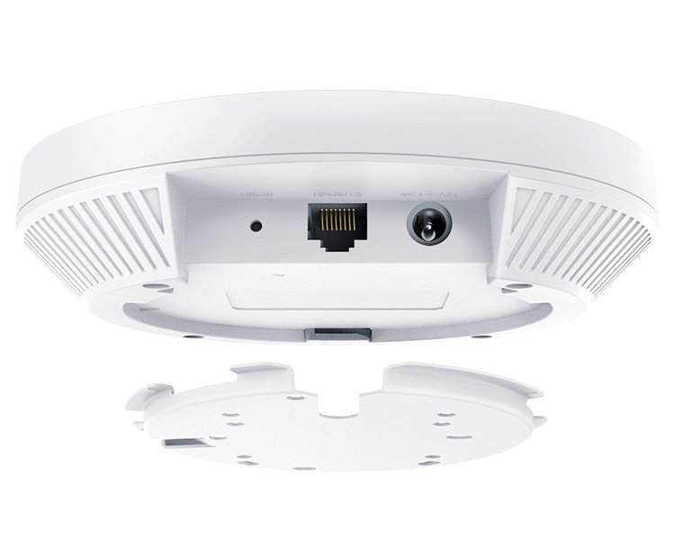 TP-Link EAP650 stropní Dual Band Wi-FI 6 AP/ 1x 10/100/1000 Mbps RJ45/ 802.11ac/ax/n/a/b/g/ 2402+574 Mbps