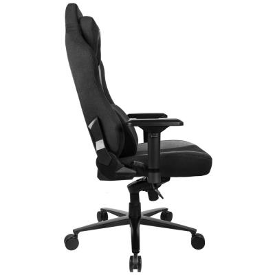 AROZZI herní židle VERNAZZA Supersoft Fabric Black/ černá