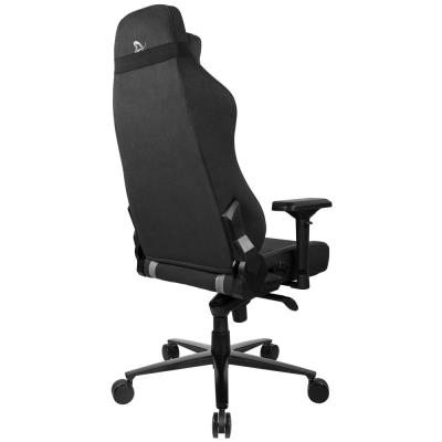 AROZZI herní židle VERNAZZA Supersoft Fabric Black/ černá