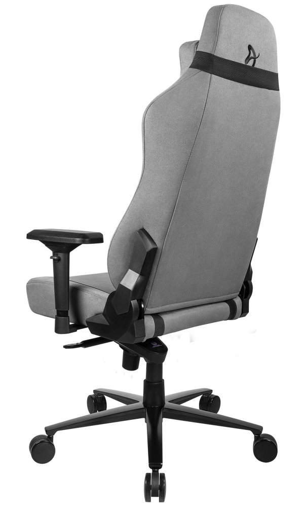 AROZZI herní židle VERNAZZA Supersoft Fabric Anthracite/ tmavě šedá