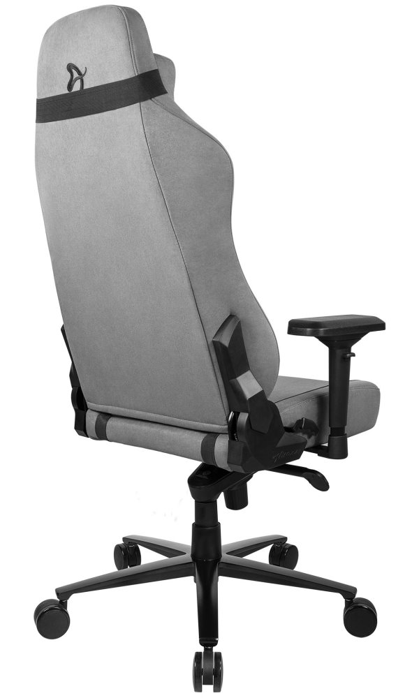 AROZZI herní židle VERNAZZA Supersoft Fabric Anthracite/ tmavě šedá