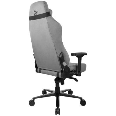 AROZZI herní židle VERNAZZA Supersoft Fabric Anthracite/ tmavě šedá