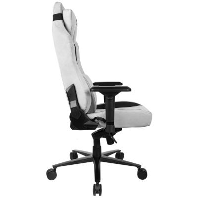 AROZZI herní židle VERNAZZA Supersoft Fabric Light Grey/ světle šedá