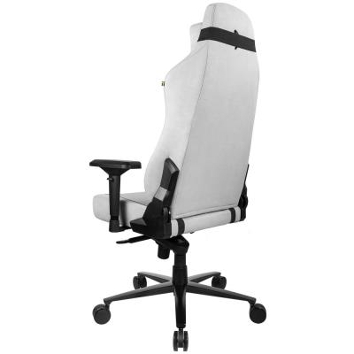 AROZZI herní židle VERNAZZA Supersoft Fabric Light Grey/ světle šedá
