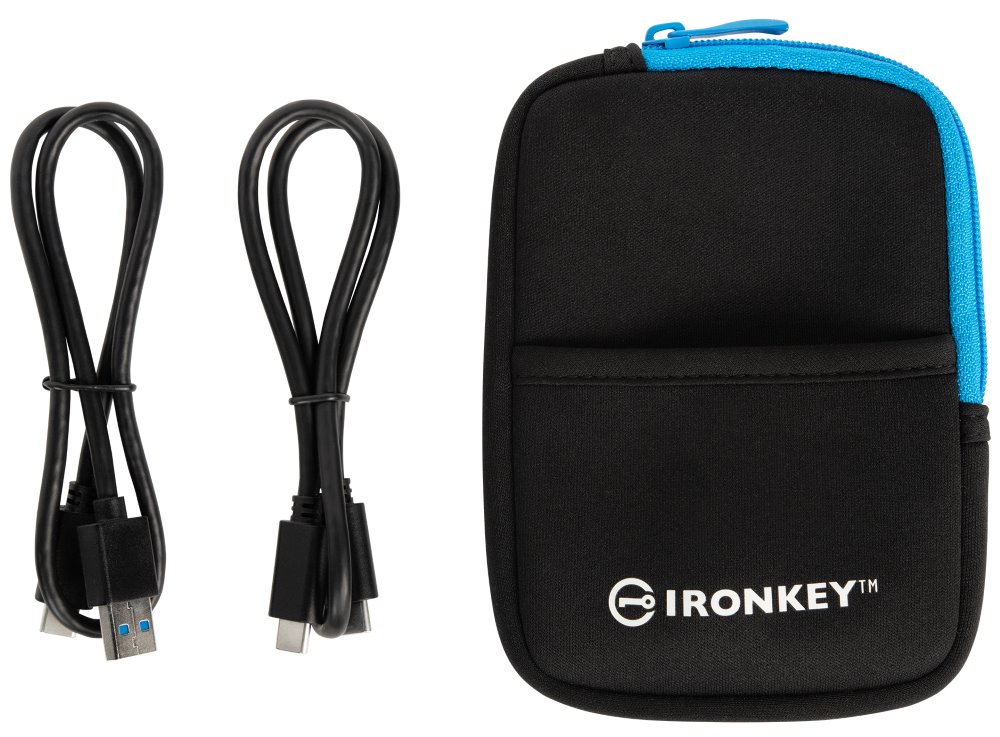 KINGSTON IronKey Vault Privacy 80 480GB SSD / externí SSD / USB-C 3.2 Gen1 / FIPS 197 s 256bitovým šifrování XTS-AES