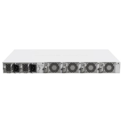 Mikrotik Cloud Switch CRS518-16XS-2XQ-RM, 650 MHz CPU, 64 MB RAM, 1x LAN, 2x QSFP28, 16x SFP28, 2x PSU, L6