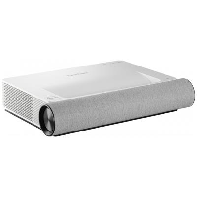 ViewSonic X2000L-4K/DLP laser/ ultraShortThrow/2000 ANSI/3000000:1/Repro/AV/2xHDMI/2xUSB/RJ45/WiFi/phone control/bílý