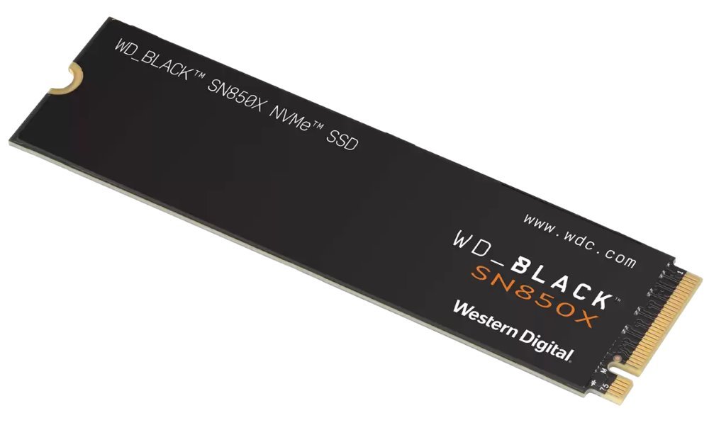 WD SSD Black SN850X 2TB / WDS200T2X0E / NVMe M.2 PCIe Gen4 / Interní / M.2 2280