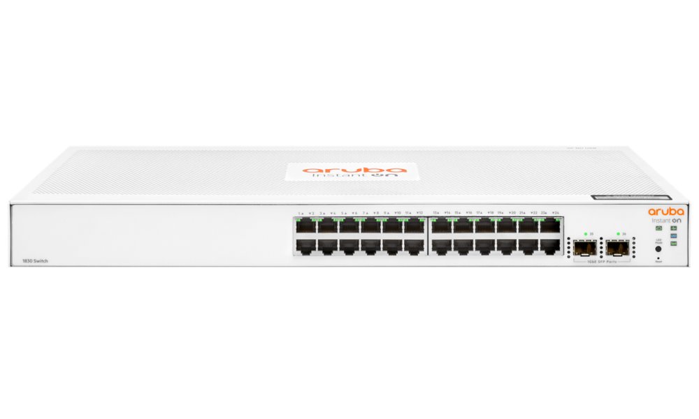 HPE Aruba Instant On 1830 24G 10/100/1000 2SFP Switch