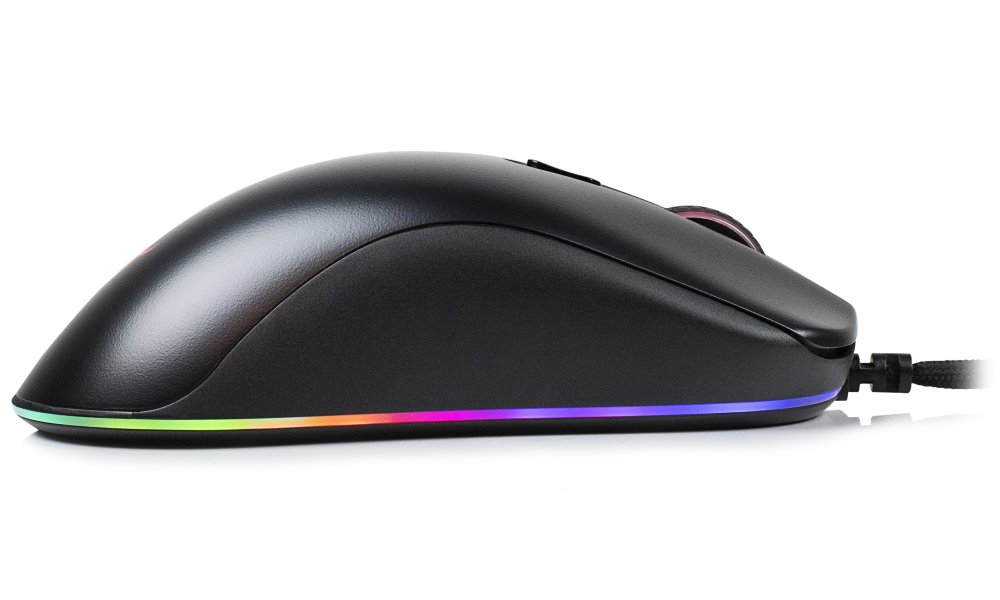 AROZZI herní myš FAVO2 Ultra Light Black/ drátová/ 16.000 dpi/ USB/ 6 tlačítek/ RGB/ černá