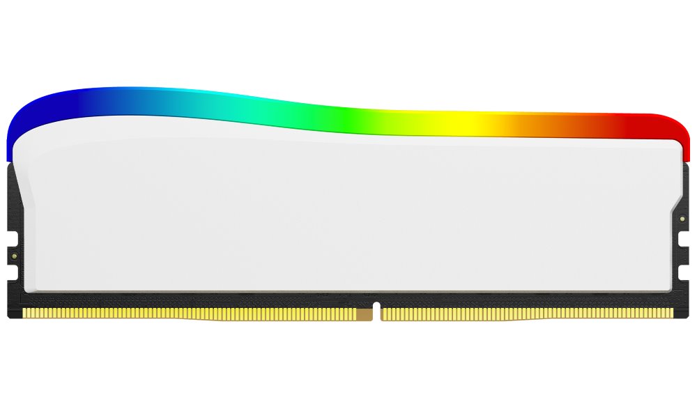 KINGSTON FURY Beast RGB 16GB DDR4 3600MT/s / CL17 / DIMM / Bílá / Kit 2x 8GB