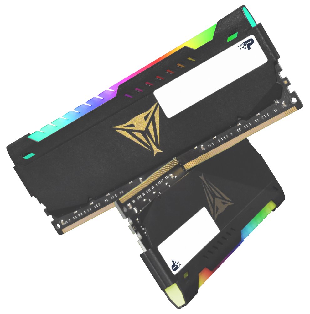 PATRIOT Viper Steel RGB 16GB DDR4 3200MHz / DIMM / CL16 / 1,35V / Heatshield / KIT 2x 8GB