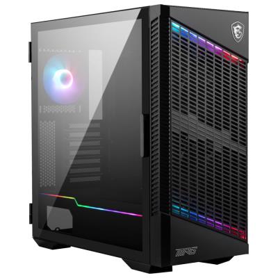 ROZBALENÉ - MSI skříň MPG VELOX 100P AIRFLOW/ bez zdroje/ levé temp. sklo/ 3x 120mm/ 1x 120mm ARGB/1x USB3.1 Type-C/2x US...
