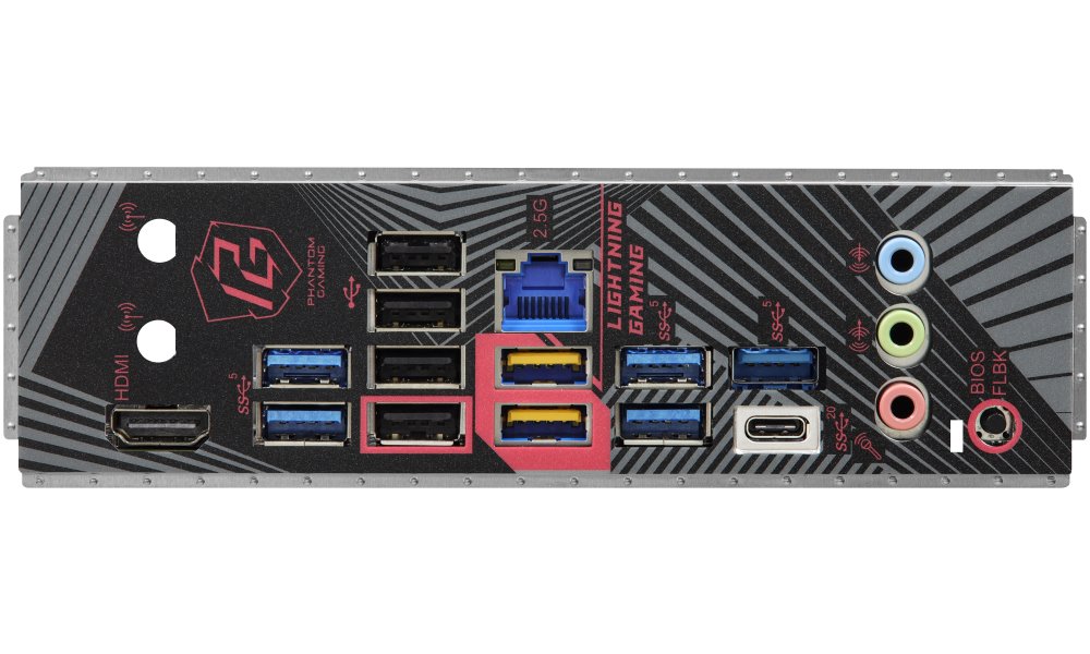 ASRock B650 PG Lightning / AMD B650 / AM5 / 4x DDR5 DIMM / 3x M.2 / HDMI / USB-C  / ATX