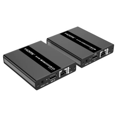 PremiumCord HDMI KVM extender s USB na 60m přes jeden kabel Cat5/6, bez zpoždění