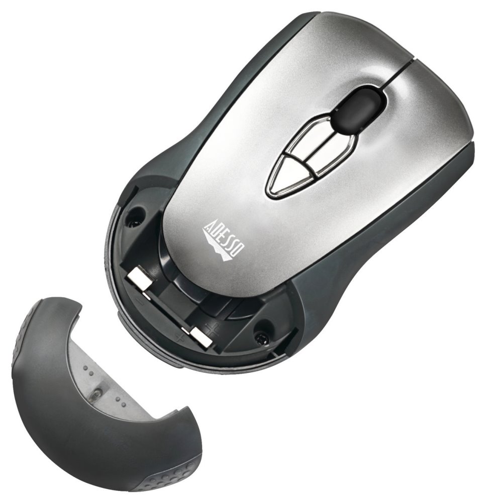 Adesso iMouse P10/ bezdrátová air myš 2,4GHz/ laser + gyroskopický snímač/ USB/ černá