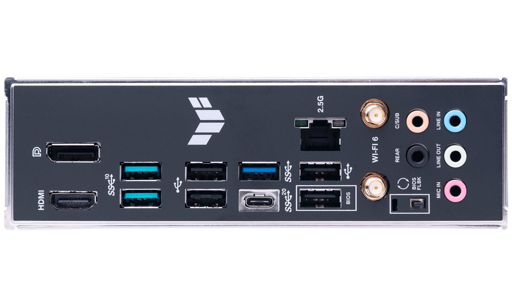 ASUS TUF GAMING B650M-PLUS WIFI / AMD B650 / AM5 / 4x DDR5 / 2x M.2 / HDMI / DP / USB-C / WiFi / mATX