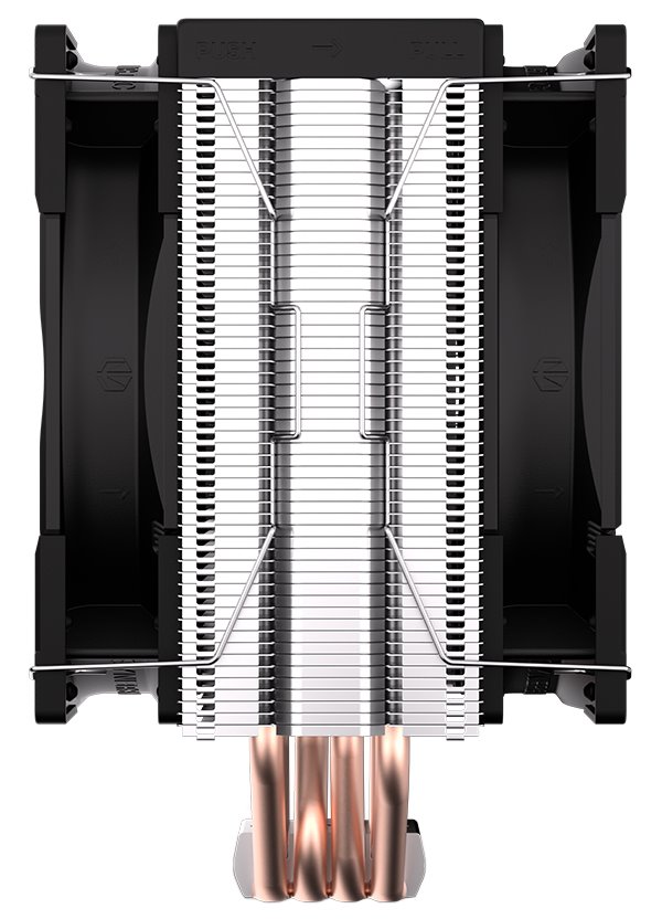 Endorfy chladič CPU Fera 5 Dual Fan / ultratichý/ 2x120mm fan/ 4 heatpipes / PWM/ pro Intel i AMD
