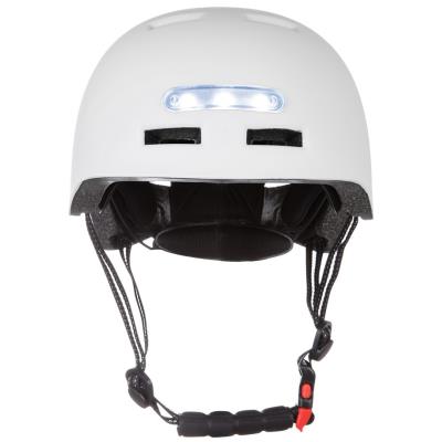 BLUETOUCH bezpečnostní helma s LED/ velikost L/ bílá