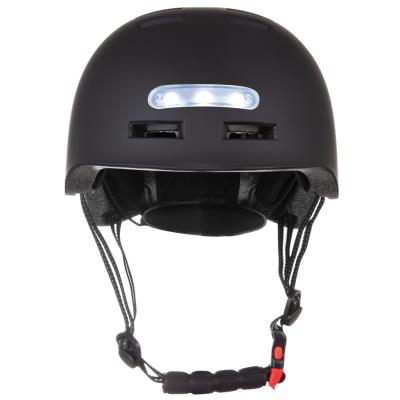 BLUETOUCH bezpečnostní helma s LED/ velikost M/ černá