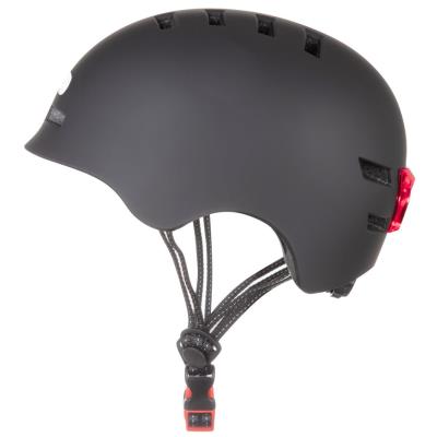 BLUETOUCH bezpečnostní helma s LED/ velikost M/ černá