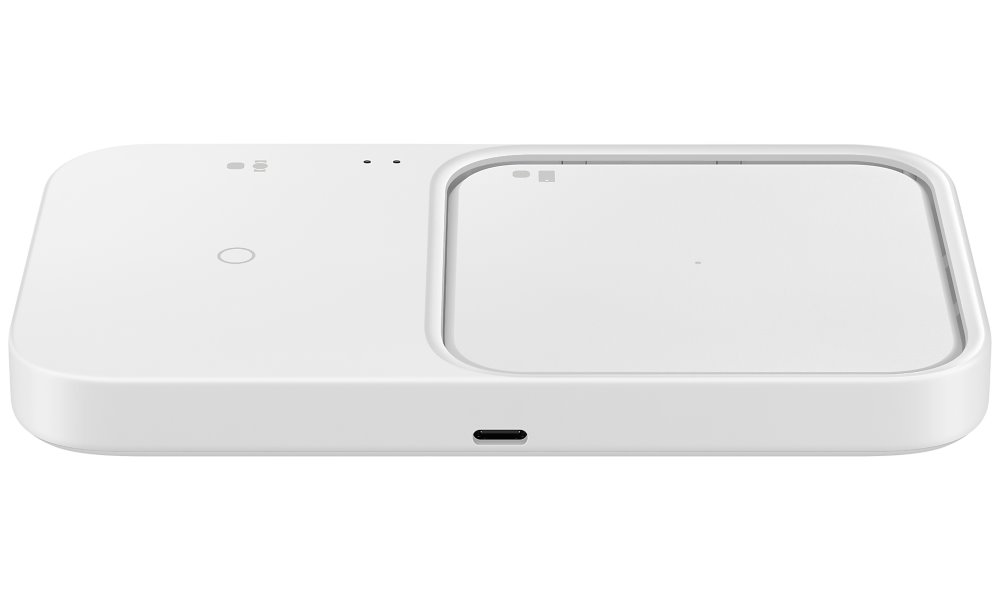 Samsung bezdrátová nabíječka duální 15W, bez kabelu EP-P5400BWEGEU bílá
