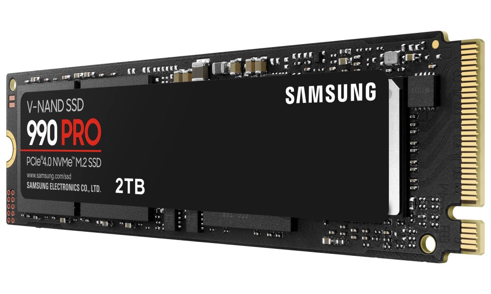 SAMSUNG 990 PRO 2TB SSD / M.2 2280 / PCIe 4.0 4x NVMe / Interní
