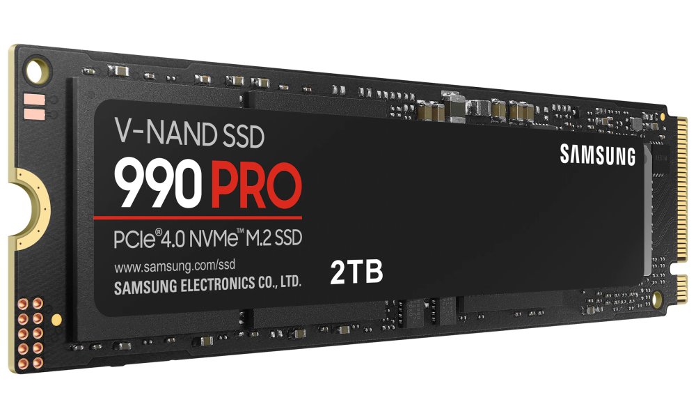 SAMSUNG 990 PRO 2TB SSD / M.2 2280 / PCIe 4.0 4x NVMe / Interní