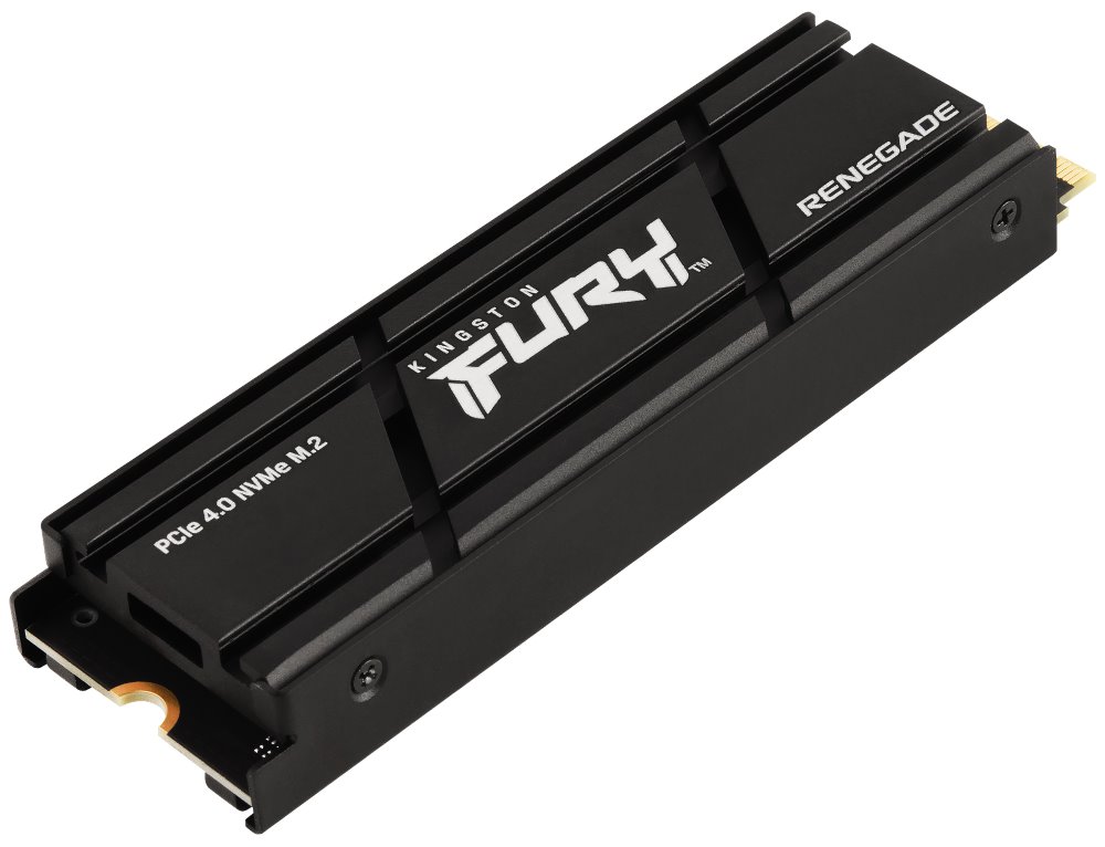 KINGSTON FURY Renegade SSD 1TB SSD / NVMe M.2 PCIe Gen4 / Interní / M.2 2280 / Heatsink / 10,5mm