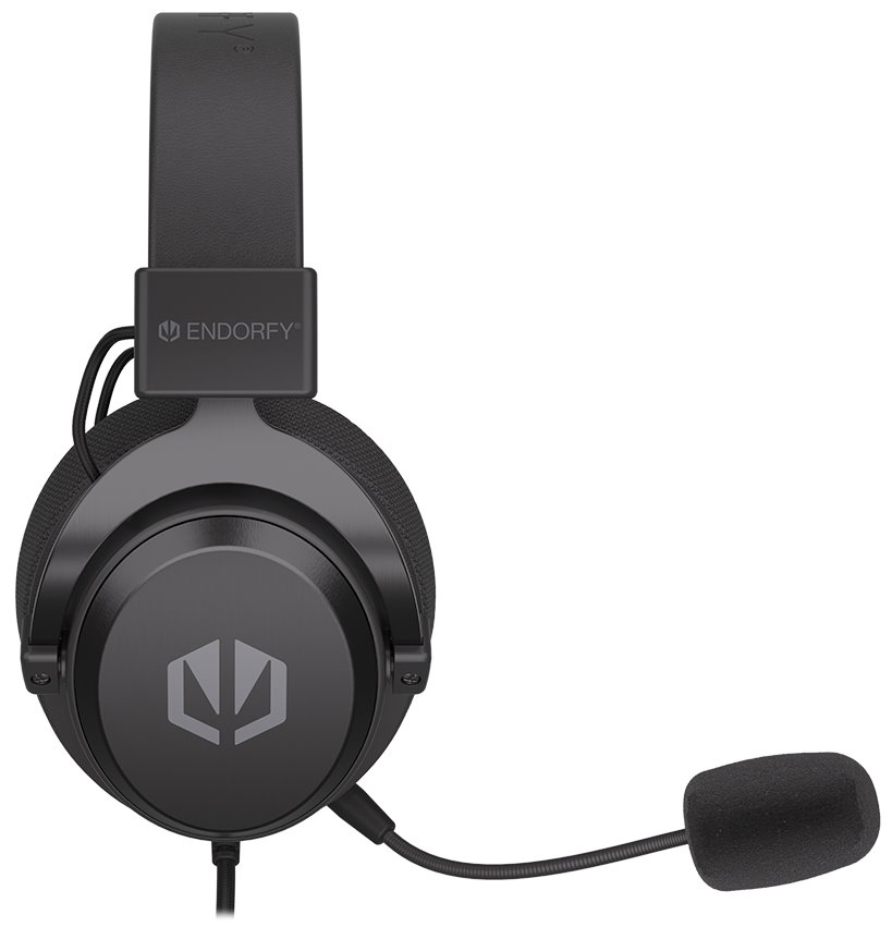 Endorfy headset VIRO Infra / drátový / s mikrofonem / 3,5mm jack / černý