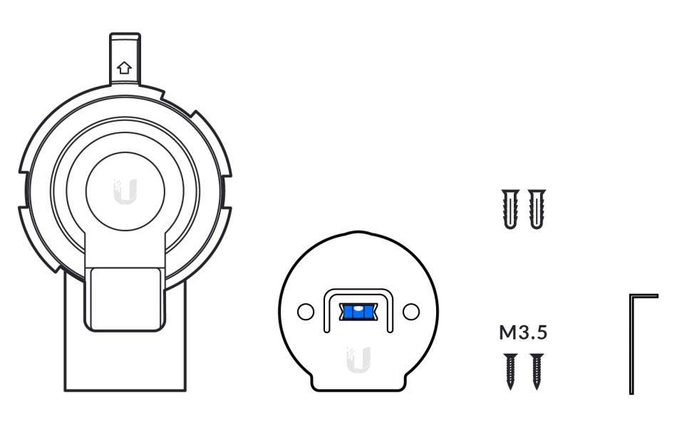 Ubiquiti UniFi Access Point Lite Arm Mount - Držák na zeď pro UniFi 6 Lite, UniFi nanoHD, UniFi AC Lite