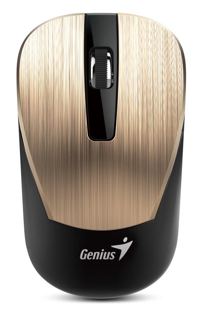 POŠKOZENÝ OBAL - GENIUS NX-7015/ 1600 dpi/ Blue-Eye senzor/ bezdrátová/ zlatá