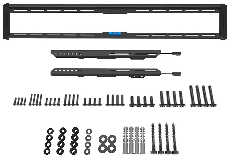 Neomounts  WL30-550BL18/Držák displeje/na stěnu/43-86"/fixní/VESA 800X400/nosn. 70kg/ultra tenký/černý