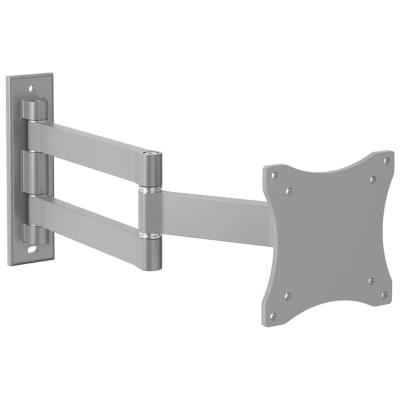 Neomounts FPMA-W830/Držák displeje/na stěnu/10-27"/sklopný/3 čepy/VESA 100X100/nosn. 12kg/stříbrný