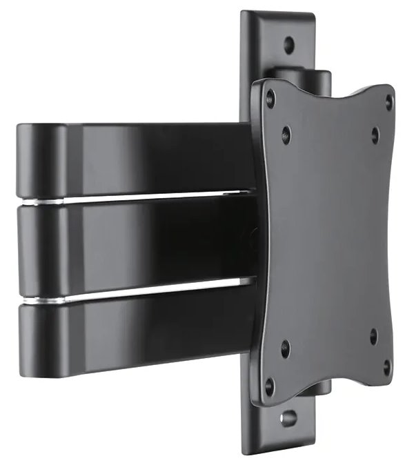 Neomounts FPMA-W830BLACK/Držák displeje/na stěnu/10-27"/sklopný/3 čepy/VESA 100X100/nosn. 12kg/černý