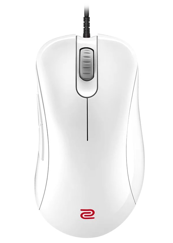 ROZBALENÉ - ZOWIE by BenQ herní myš EC2-SEWH WHITE/ drátová/ 3200 dpi/ USB/ bílá/ 5 tlačítek/ pro praváky/ malá velikost